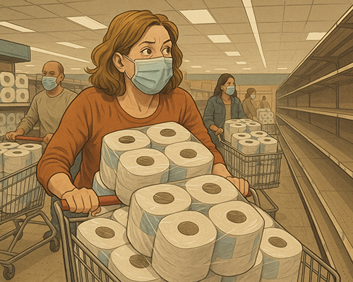 PapelHigiénico, Pandemia, Hype, InteligenciaArtificial